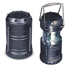Load image into Gallery viewer, Mini Lantern with Speaker - LED Light 180 Lumens, USB Charging, Collapsible, New
