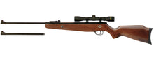 Load image into Gallery viewer, Beeman GRIZZLY X2 .177 &amp; .22 Dual Caliber Gas Ram Air Rifle 4x32mm Scope Wood
