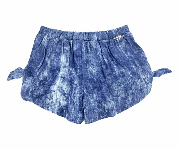 DKNY Girls Shorts 2 Pack - Floral Lace & Denim Print - Size 6 - New