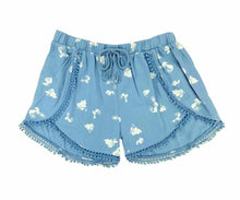 Load image into Gallery viewer, DKNY Girls Shorts 2 Pack - Pink Lace &amp; Blue Twill - Size 5 - New
