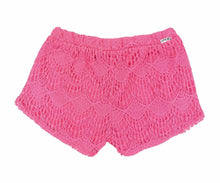 Load image into Gallery viewer, DKNY Girls Shorts 2 Pack - Pink Lace &amp; Blue Twill - Size 6 - New
