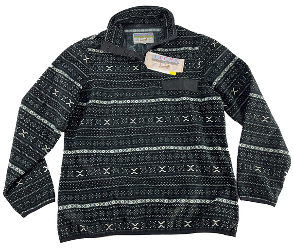 Jachs New York Cabin Collection Women's Cozy Mock Neck Fleece Pullover Small