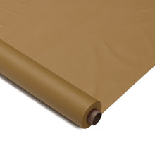 Load image into Gallery viewer, Spritz Disposable Easy Cut Table Cover - Gold - 40in X 26ft (Covers 3 Tables)
