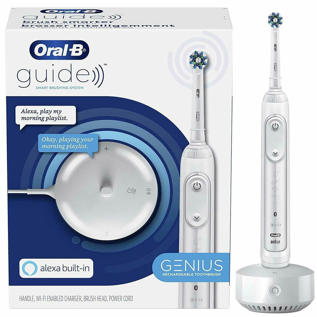 Oral-B Electric Toothbrush Alexa Amazon Dash Replenishment Enabled Smart Guide