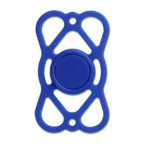 Lot of 500 Protective Phone Rings - Universal Fit Silicone Phone Protector Ring Holders - Blue