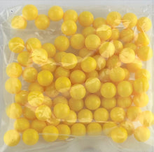 Load image into Gallery viewer, 100 Pcs - AIRSOFT PELLETS 0.12 gram 6mm - KWC Plastic BBs - YELLOW
