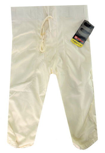 Wilson Youth Football Practice Pants F5716 Protective Pant Ivory/Off White - XL