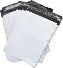 Load image into Gallery viewer, Pack of 100 Poly Mailers Shipping Bags Premium White Bags 6.6&quot; x 10.2&quot;
