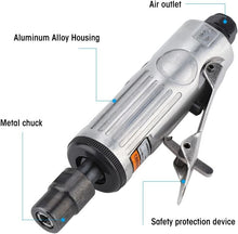 Load image into Gallery viewer, 15 Piece Air Die Grinder Kit 1/4&quot; 1/8&quot; Rotary Air Compressor Tool Kit Carry Case
