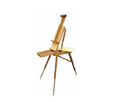 Load image into Gallery viewer, Zen Art Supply FRENCH ARTIST EASEL WOODEN Portable FOLDING Tripod TYPE Storage
