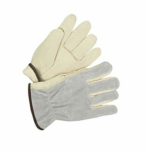 BDG 20-9-145-L Winter Lined Leather Driver Glove, Large