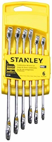 Stanley 85-928 286836 Combination Wrench Set Metric, 6 Piece