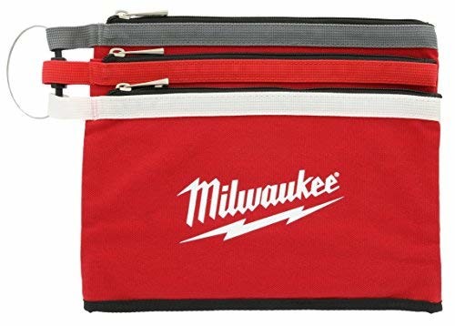 Milwaukee 48-22-8193 Zipper Pouches (3 Pack)